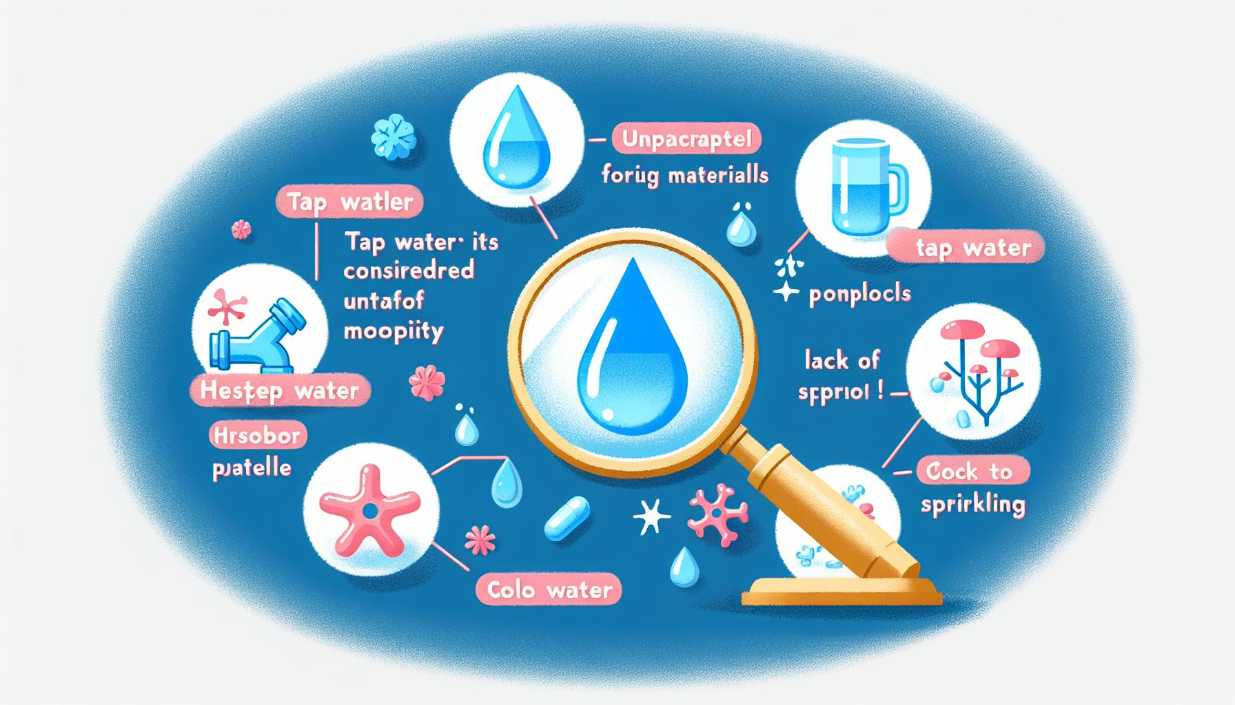 Proč je voda z vodovodu neatraktivní?