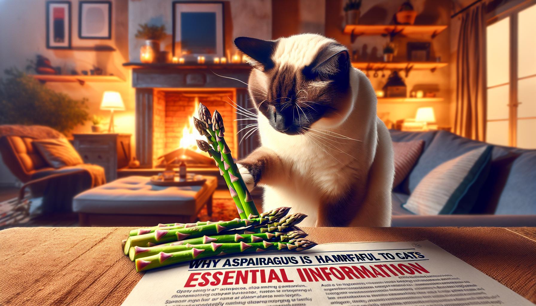 Asparagus jedovatý pro kočky: Důležité informace