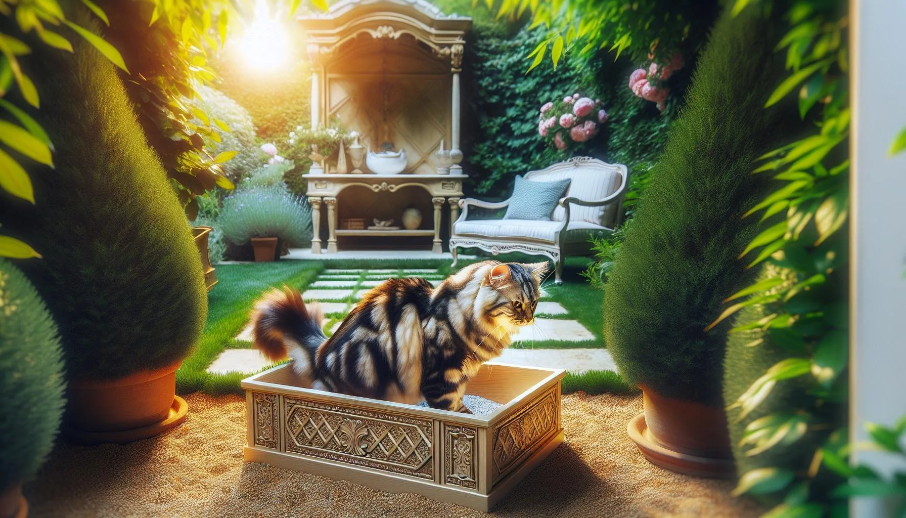 Nejlepší venkovní kočičí záchod: Ideální pro zahrady a terasy 1 Nejlepší venkovní kočičí záchod: Ideální pro zahrady a terasy