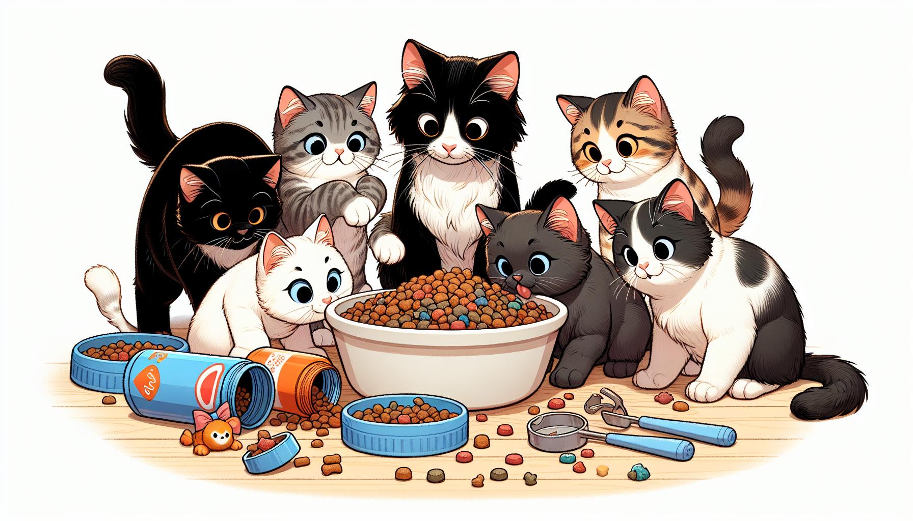 Proč kočky hrabou v misce