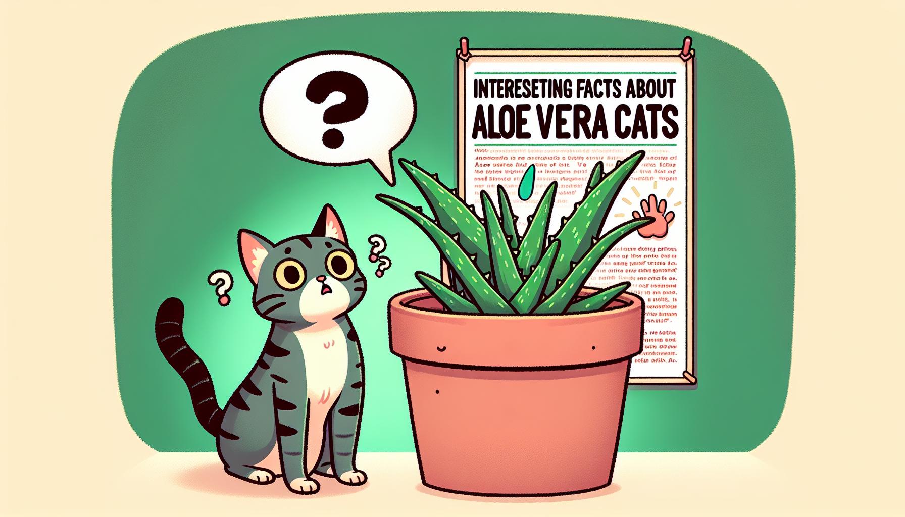 Aloe vera a kočky: co vědět