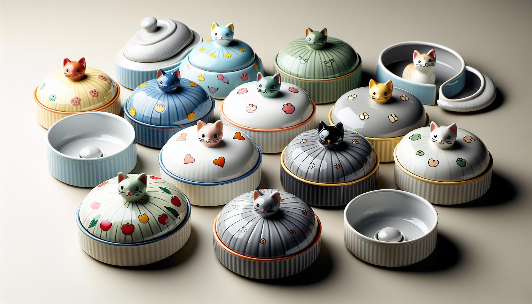 Nejlepší misky s uzávěrem pro kočky