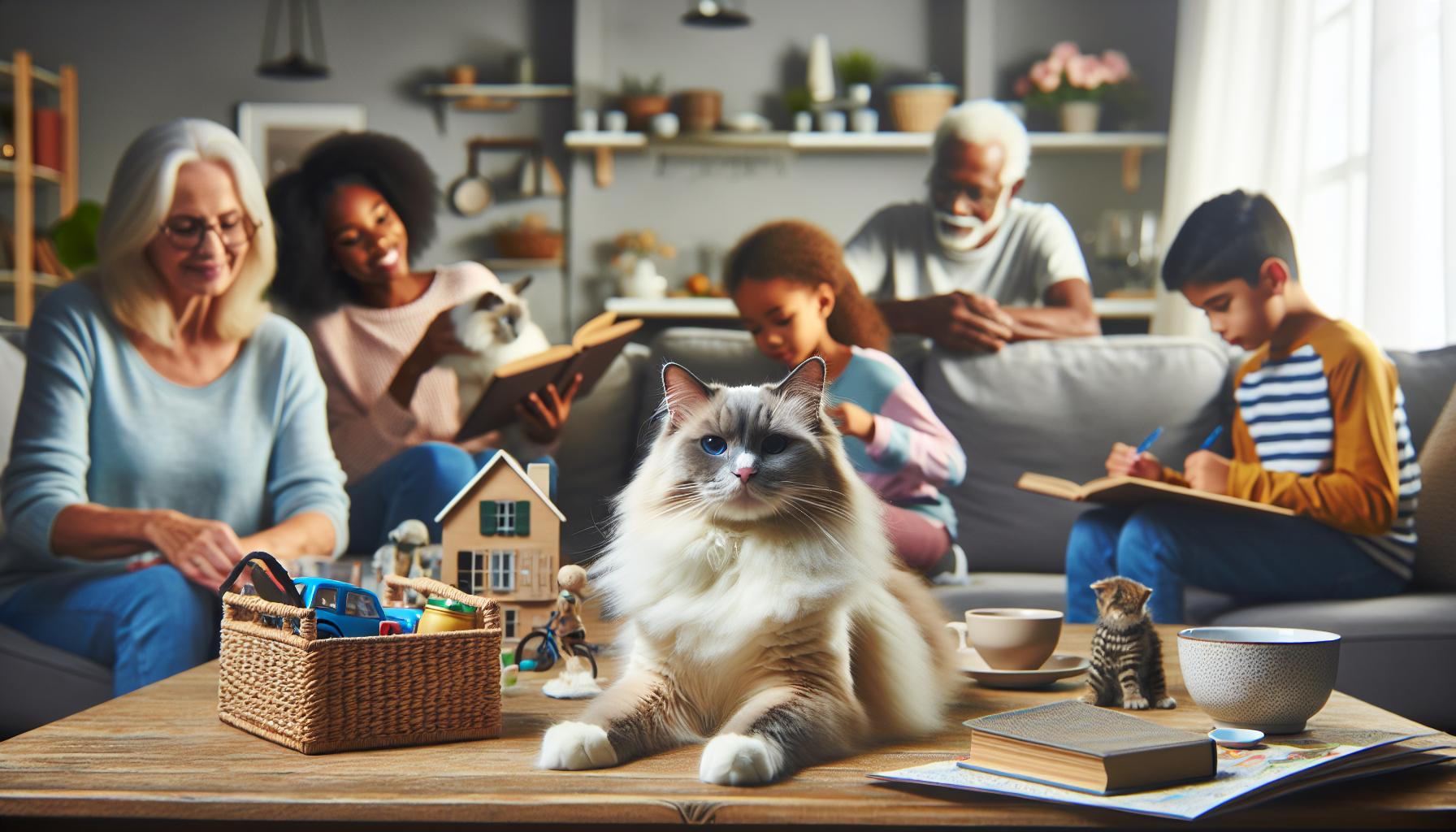 Ragdoll povaha: Proč Je Ragdoll Ideální Společník? 2 Ragdoll: Ideální společník pro rodiny