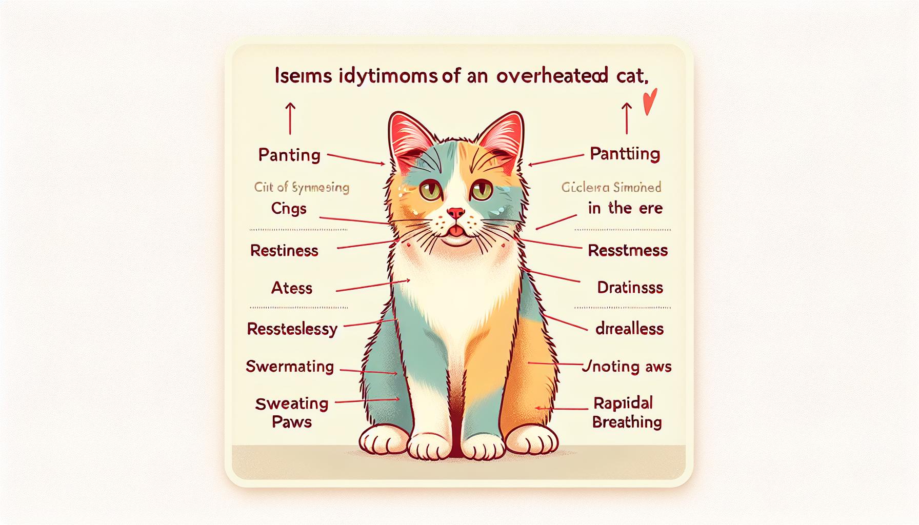 Jak rozpoznat přehřátí kočky