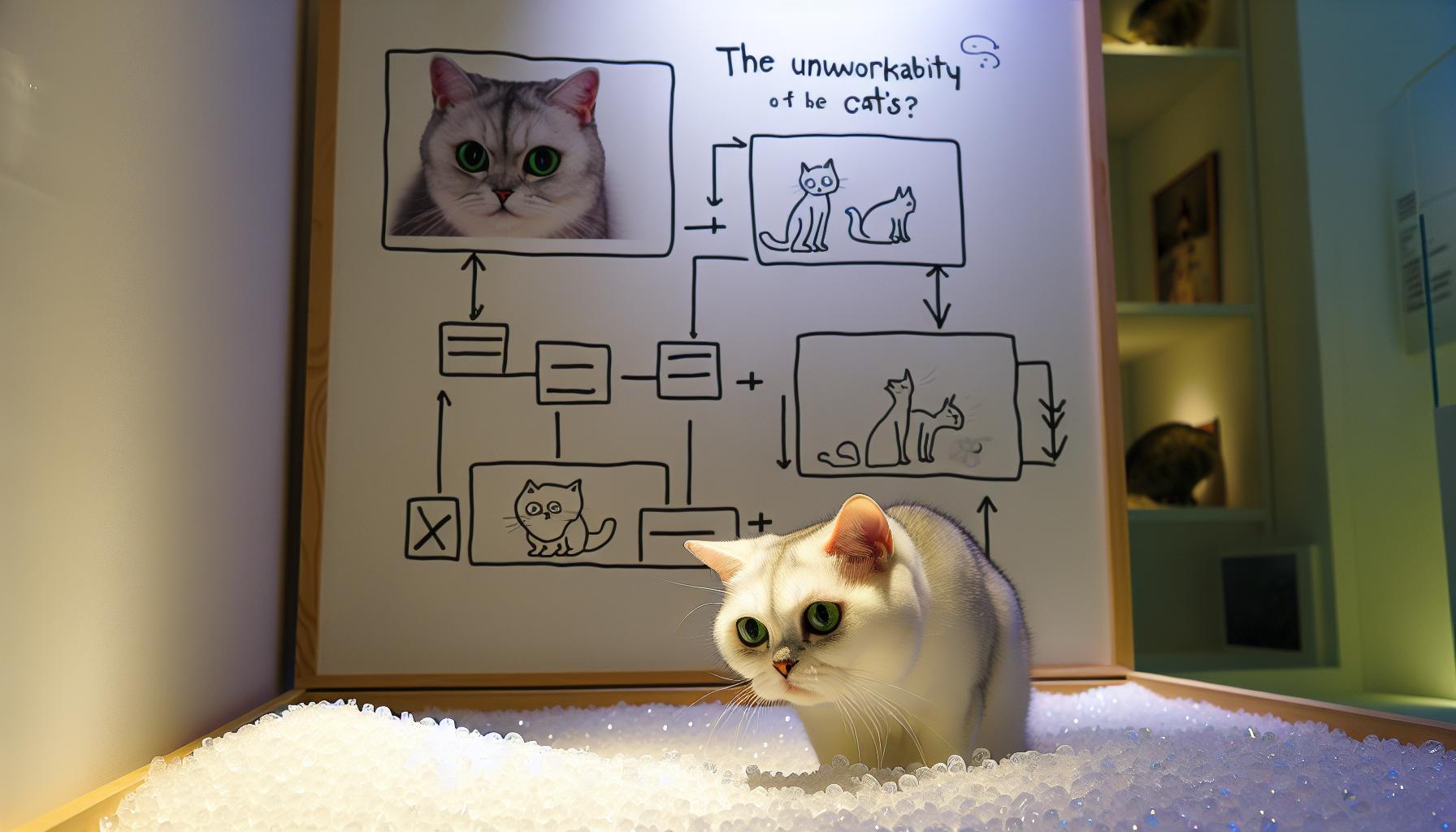 Kočka a silikonové stelivo: Proč to nefunguje