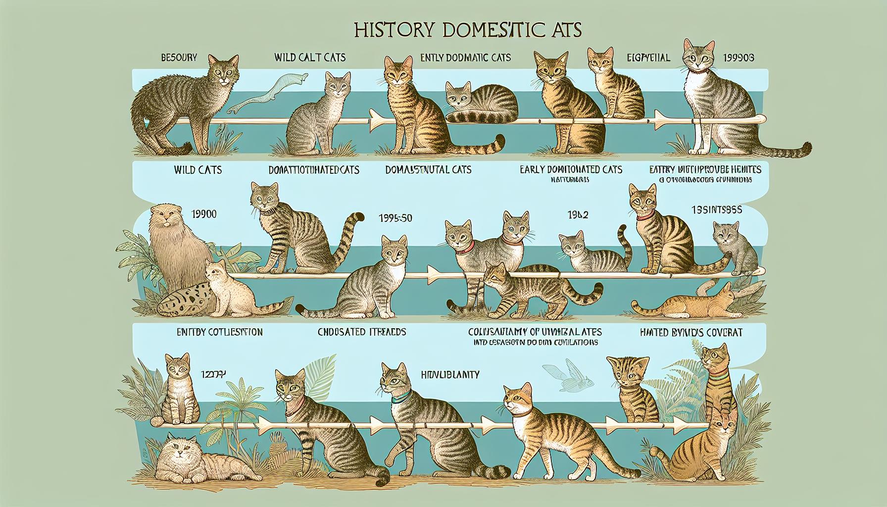Kdy začala historie koček domácích