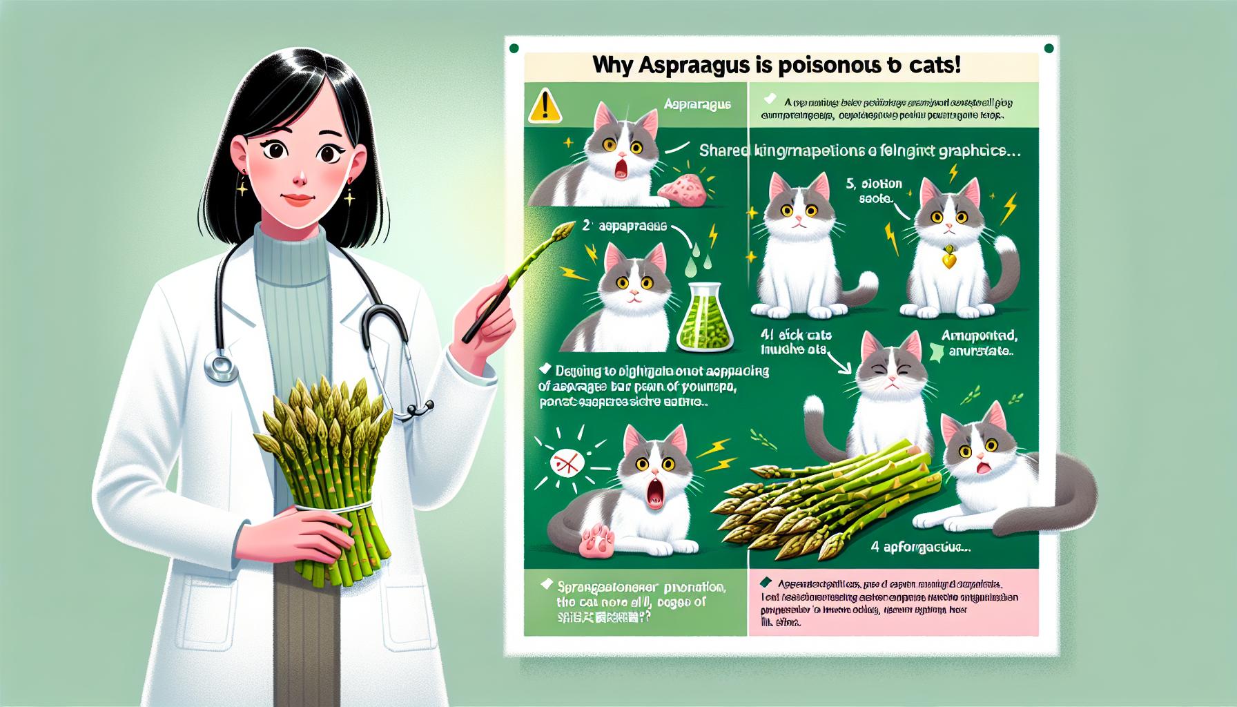 Asparagus jedovatý pro kočky: Co vědět