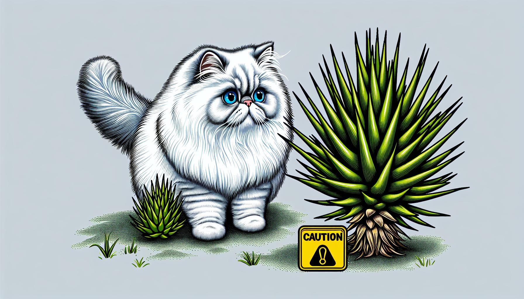 Je juka jedovatá pro kočky?