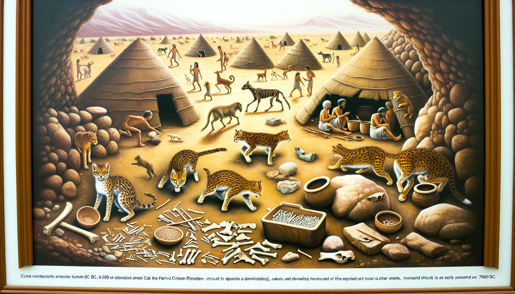 Kde se poprvé objevila kočka domácí