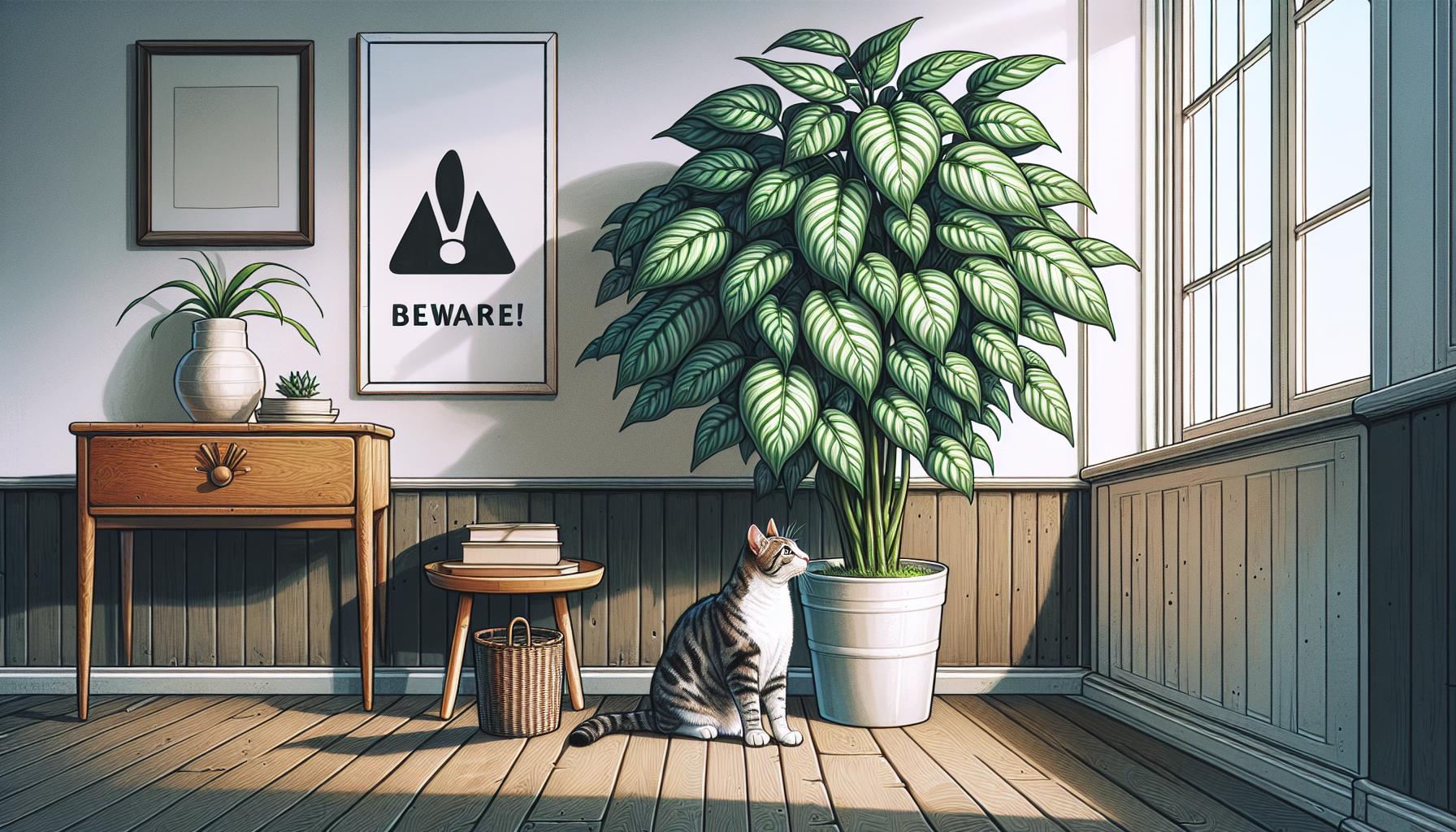 Arálie a její nebezpečí pro kočky