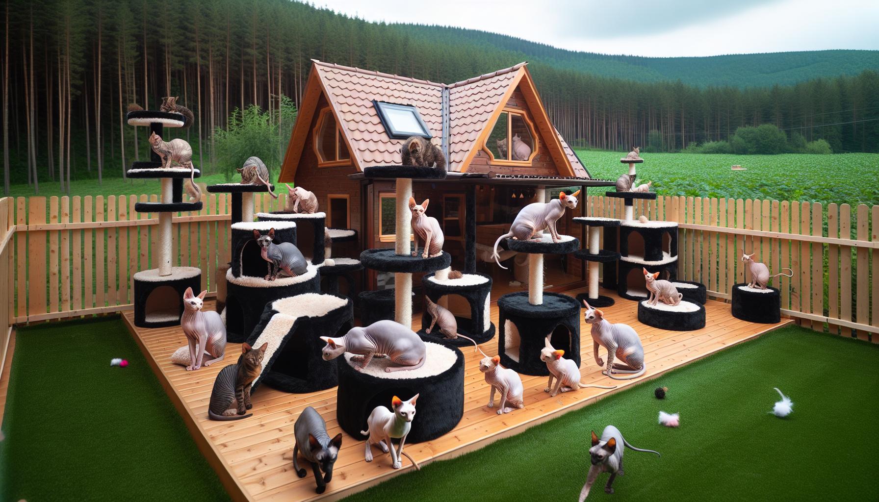 Chovatelská stanice Don Sphynx v‍ Česku